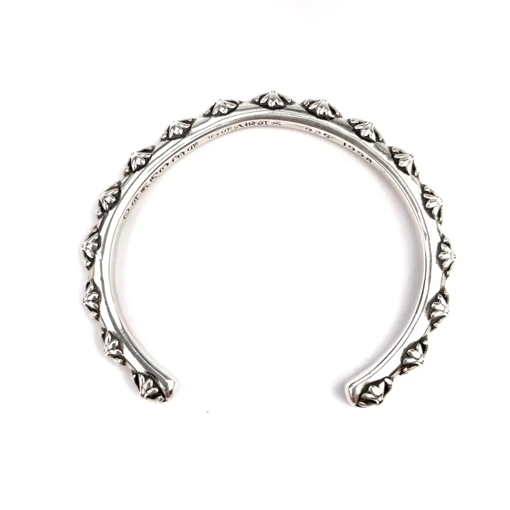 Chrome Hearts 1998 classic full cross open adjustable bracelet