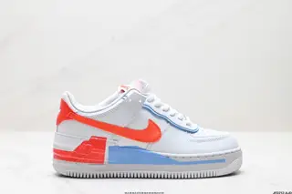 Nike WMNS Air Force 1 Shadow Macaron Military Air Force One Light Incremental High and Low CQ9503-100