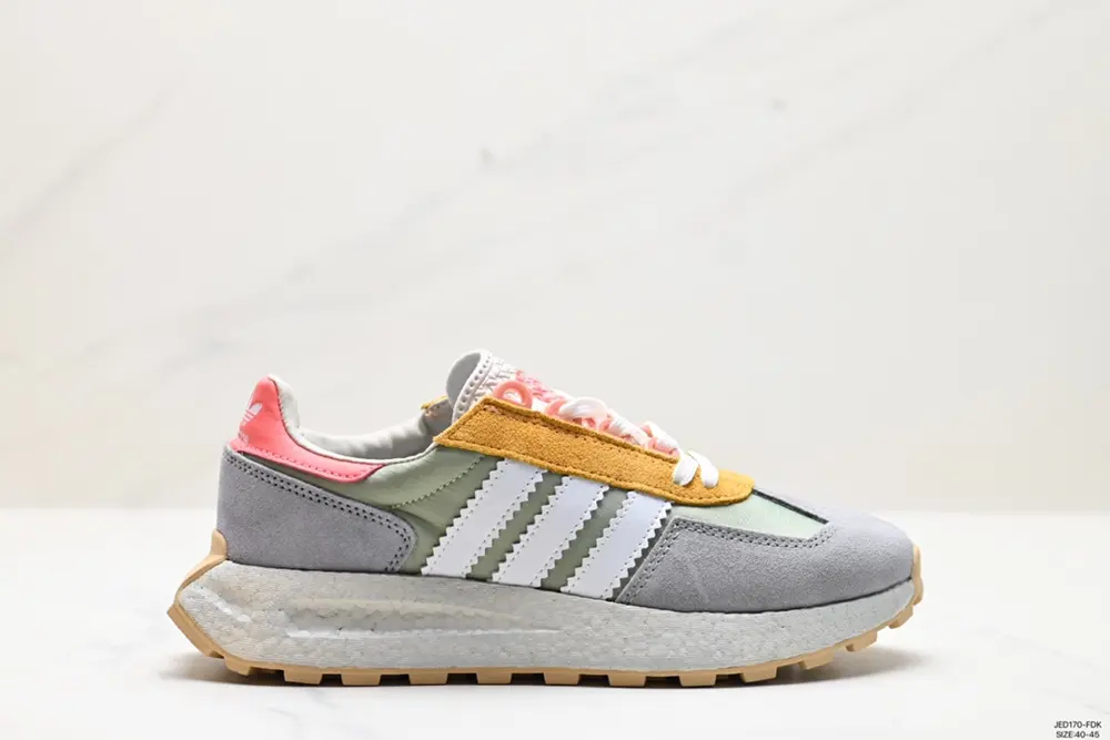 Adidas New Trefoil Thick-soled RETROPY E5 New low-top classic sneakers are inspired by GX5058