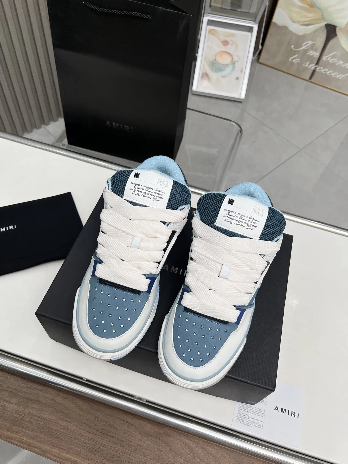 AMIRI new MA-1 loafers for couples