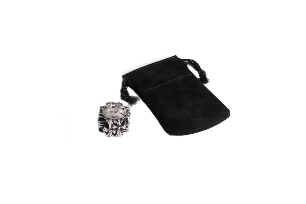 Chrome Hearts Classic Square Tomb Ring