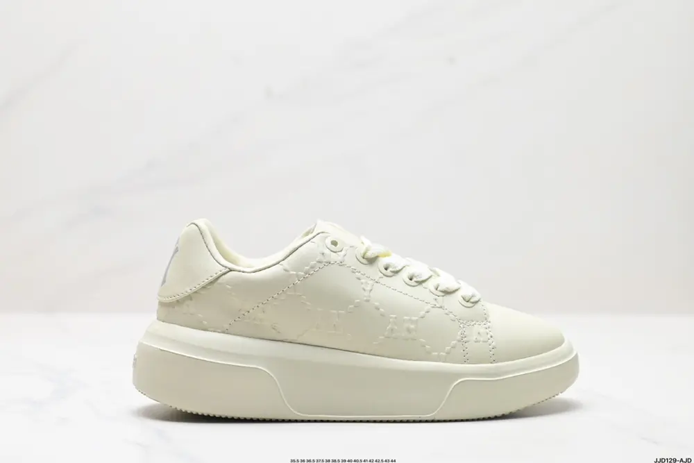 MLB Chunky Classic Heel Dia Monogram LOGOERTE Low-top Sneakers 3ASXCCB3N