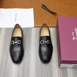 Salvatore Ferragamo Ferragamo Men’s Cowhide Loafers