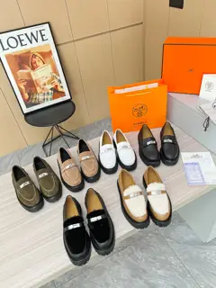 Hermès new handmade shoes