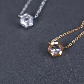 Chaumet Solitaire Honeycomb Necklace