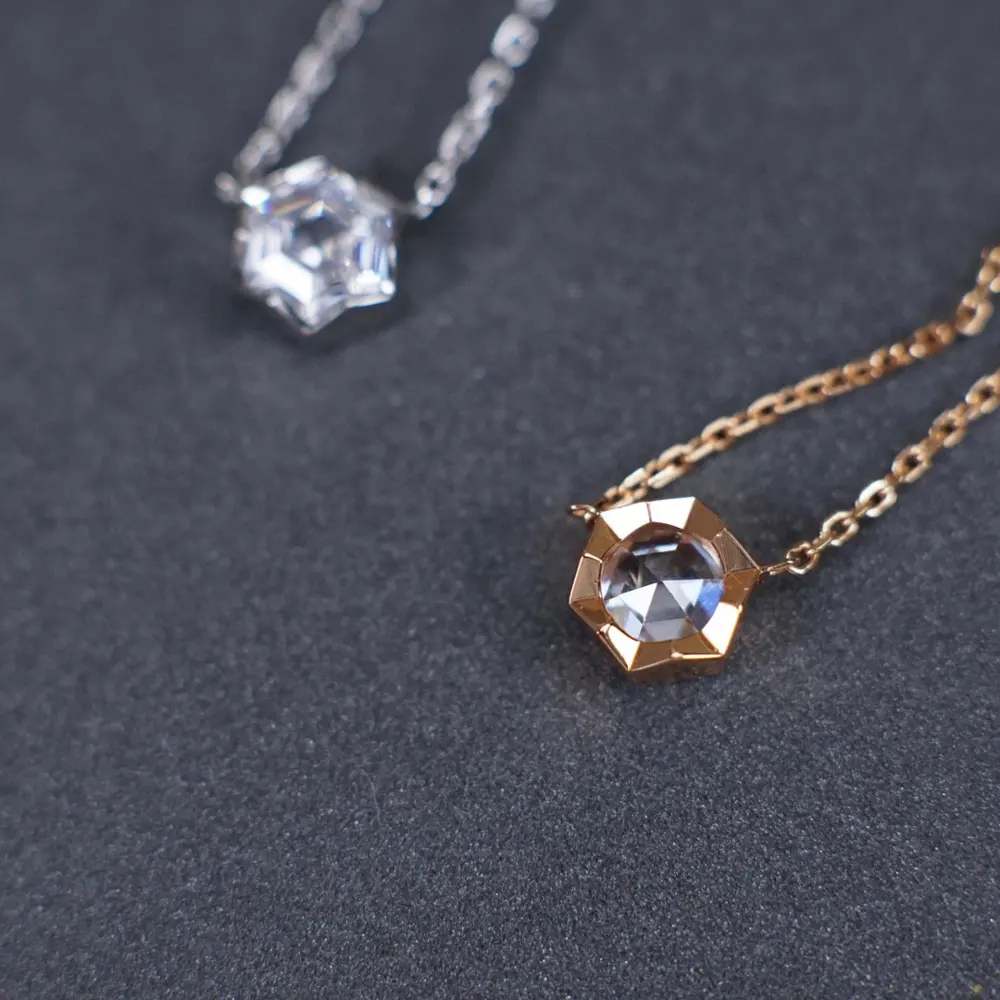 Chaumet Solitaire Honeycomb Necklace