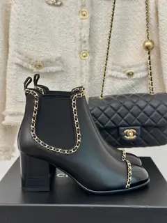 Chanel Chain Boots Series
