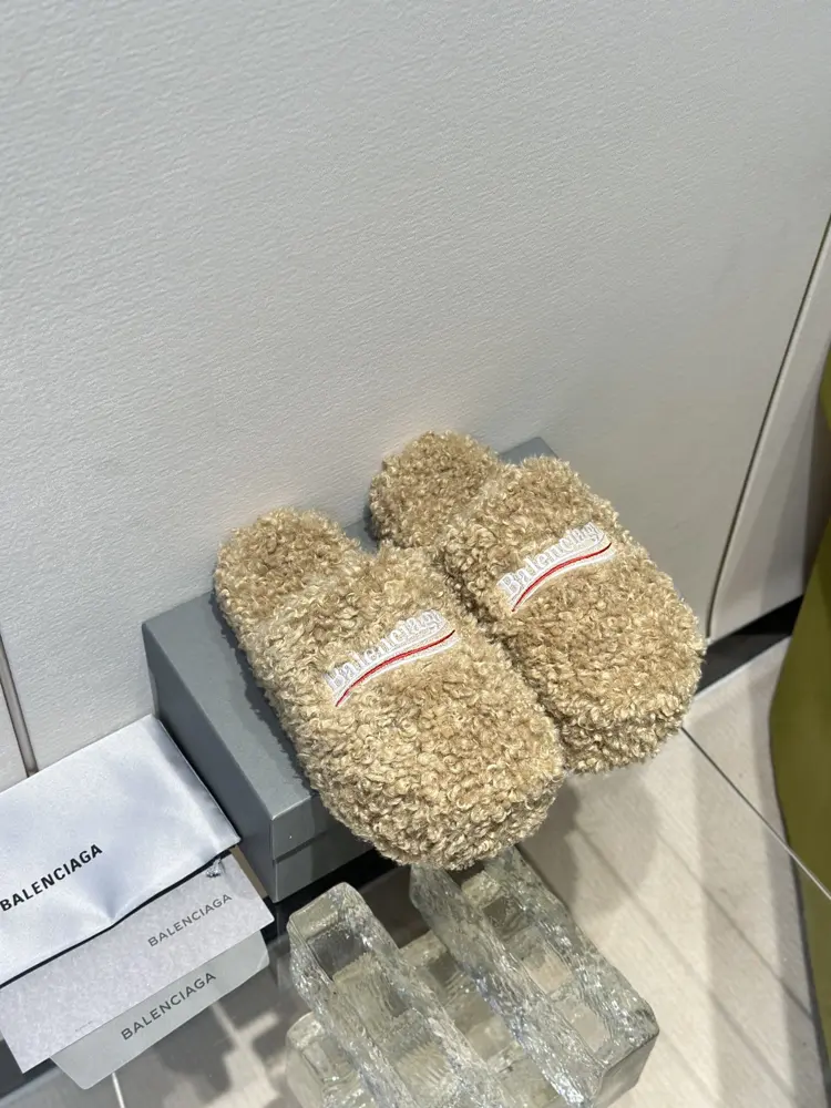 Balenciaga new couple cotton slippers