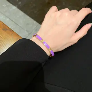 Cartier narrow bracelet Imported fine craftsmanship color preservation 18k High-end