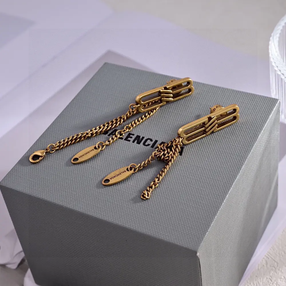 Balenciaga Necklace Bracelet Earrings