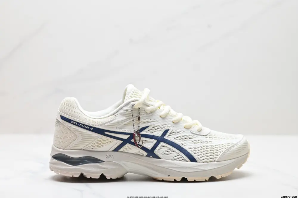ASICS Gel-Flux 4 sports leisure breathable professional running shoes imported double-layer 1011A614-102