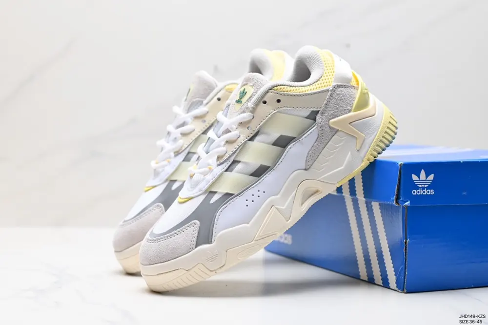 Adidas NITEBALL classic sneakers for men and women “Milk Bag Shoes” GX7087