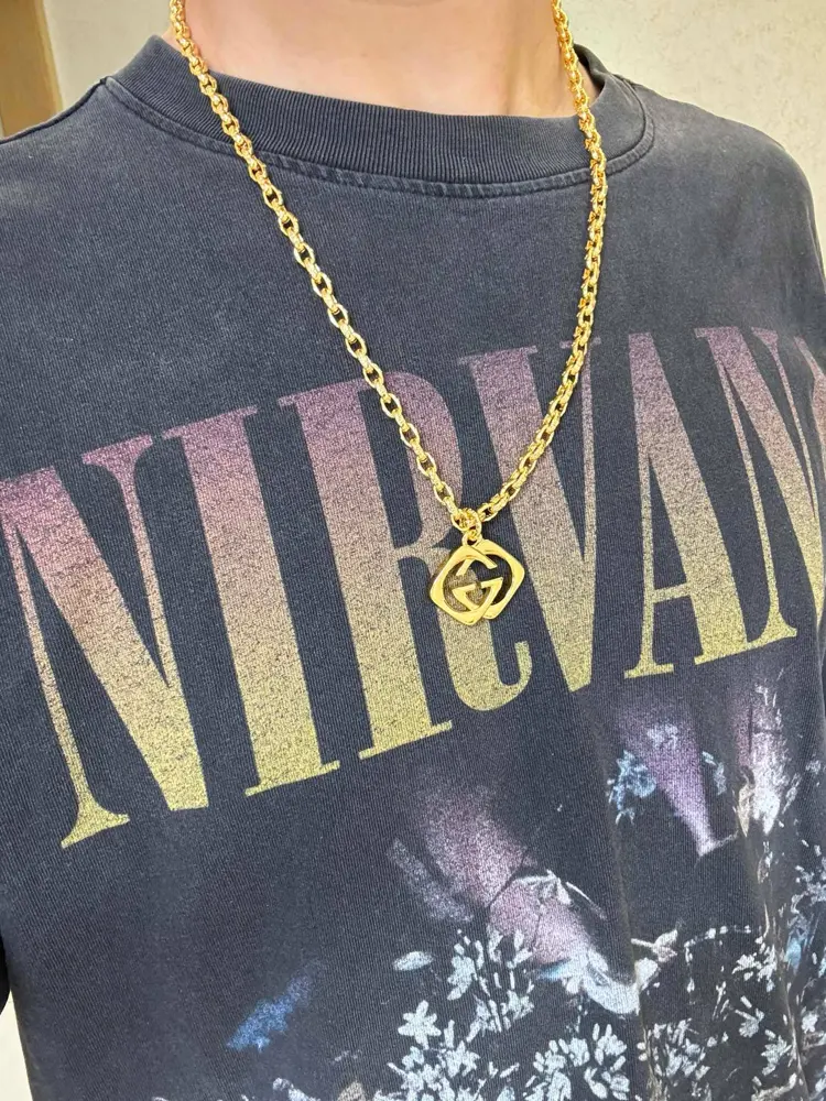 GucciThe latest Gucci necklace with a higher grade chain