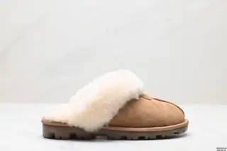 UGG sheepskin and fur all-match casual wool slippers comfortable