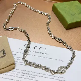 The latest Gucci necklace with a higher-end chain