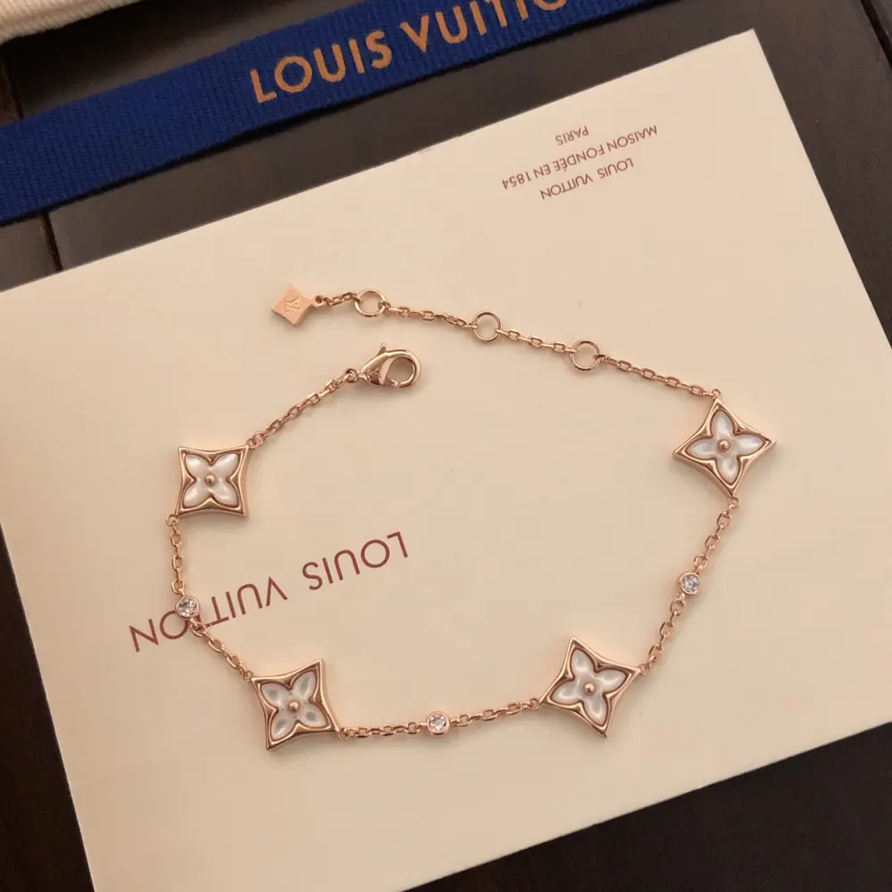 Louis Vuitton Blooming Four Flower Bracelet