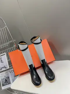 HERMES Kelly knight boots