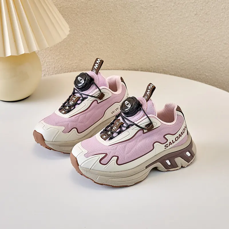 Salomon XT-SLATE leather series rotating button children’s shoes