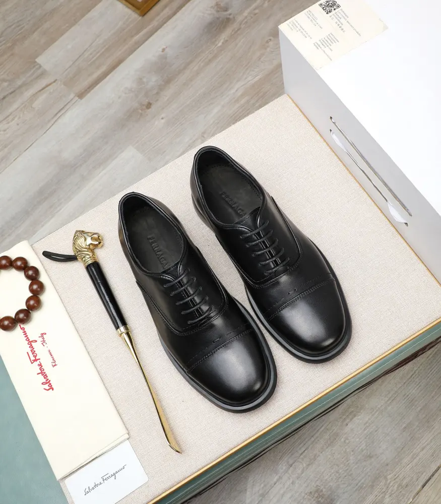 Salvatore Ferragamo men’s business casual leather shoes