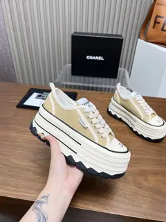 Chanel Biscuit Shoes Casual Sneakers