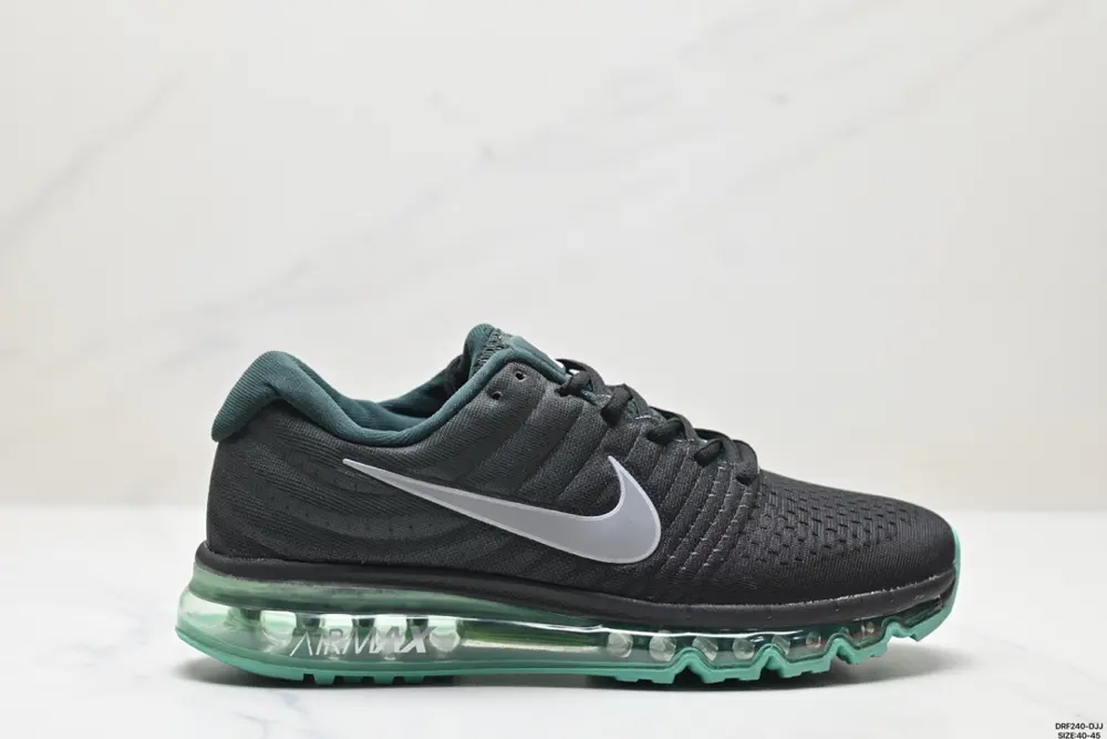 Nike Air Max 2017 White Pure Platinum Series Nike Low-top All-match Jacquard Mesh Full Palm 849559-010