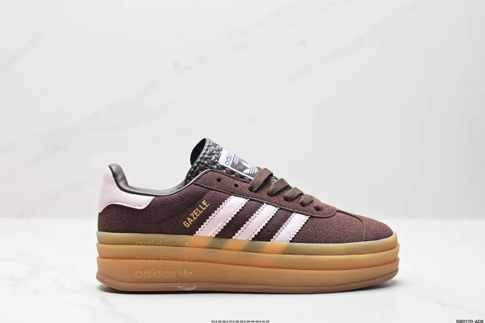 Adidas Gazelle Bold W low-top retro versatile casual sports shoes IG4391