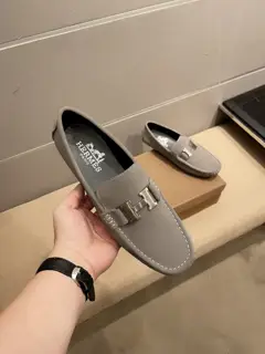 Hermès slip-on boat shoes are luxurious