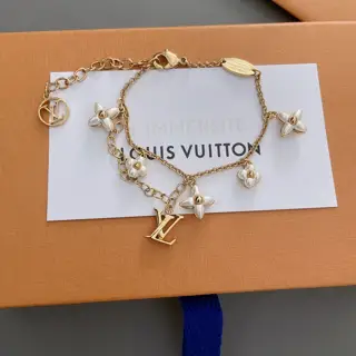 Louis Vuitton small flower double layer bracelet