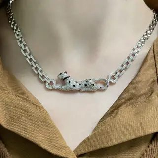 Cartier cheetah necklace