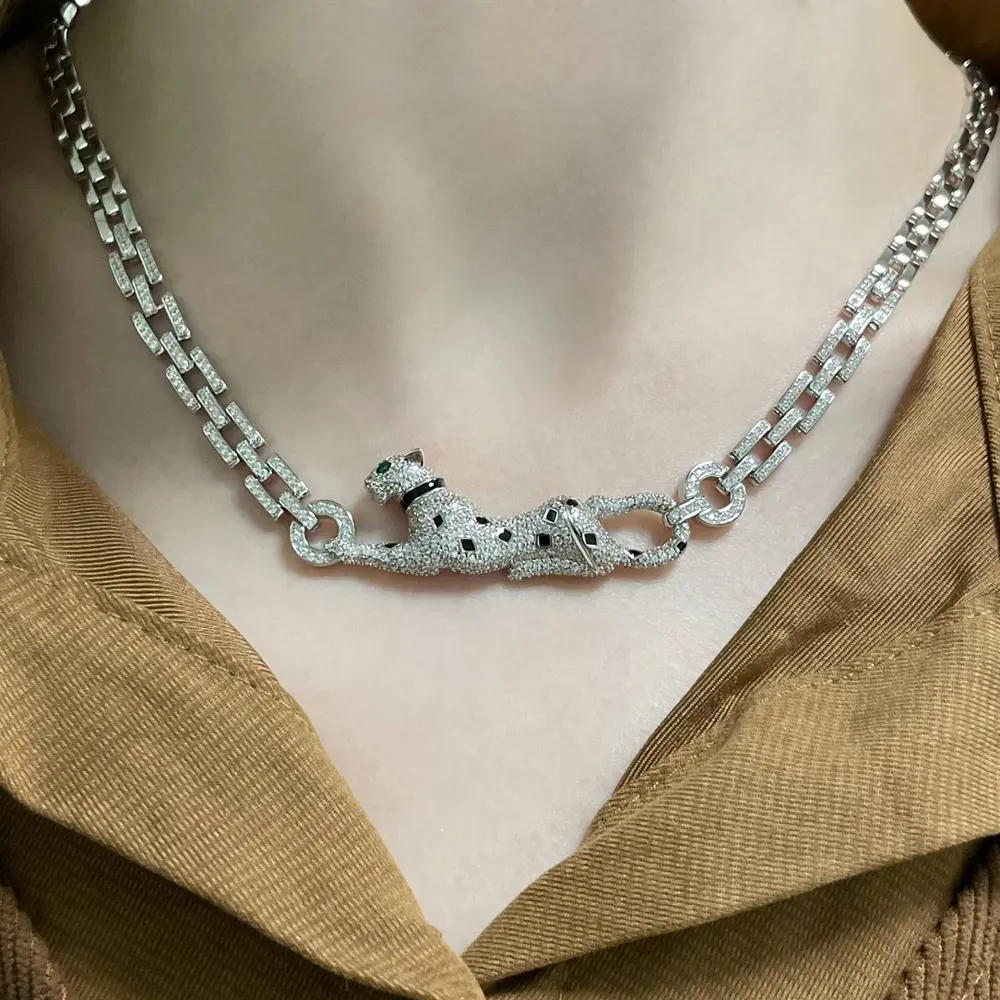 Cartier cheetah necklace