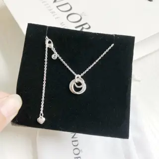 Pandora Eternity Necklace Clavicle Chain