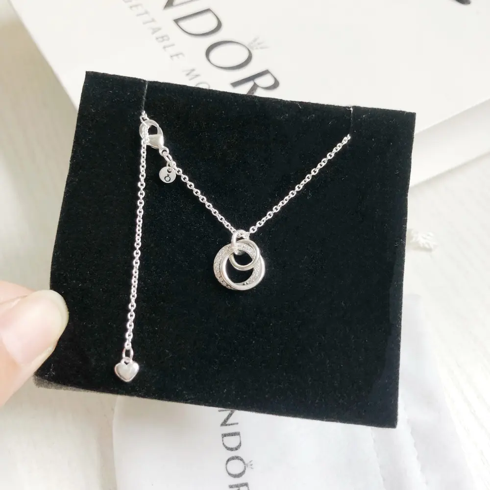 Pandora Eternity Necklace Clavicle Chain