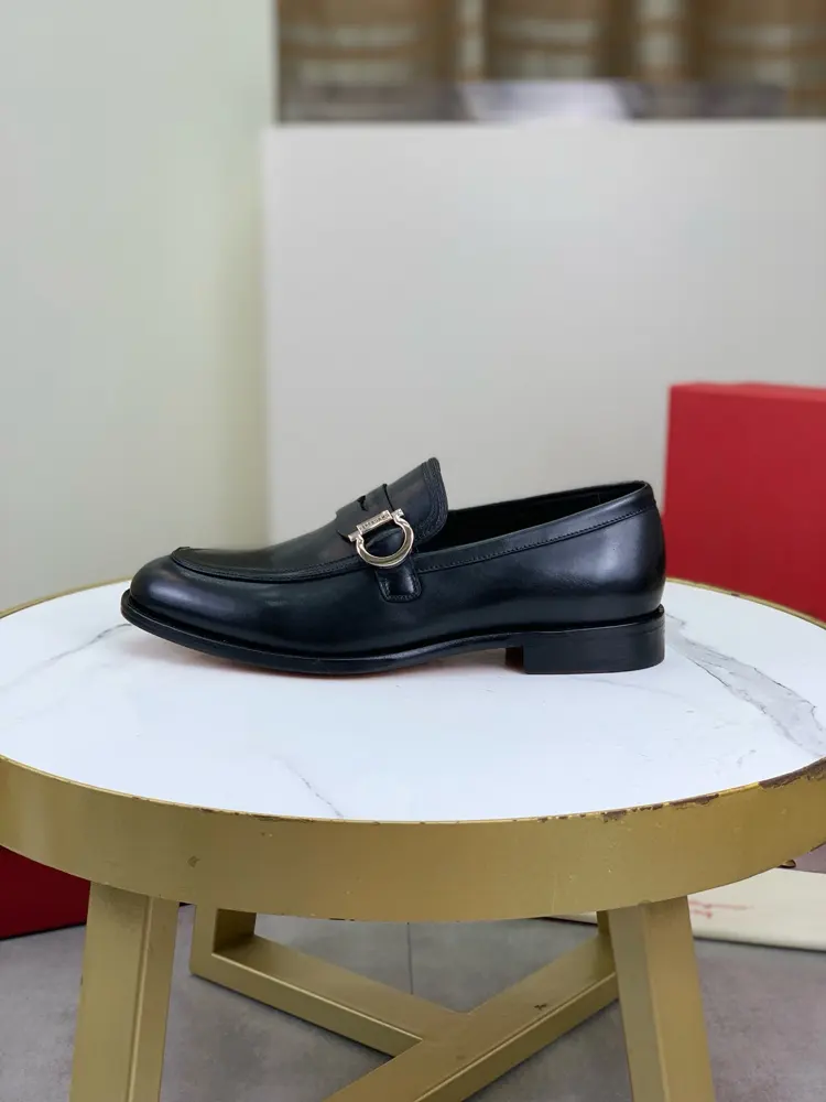Louis Vuitton Salvatore Ferragamo business formal leather shoes
