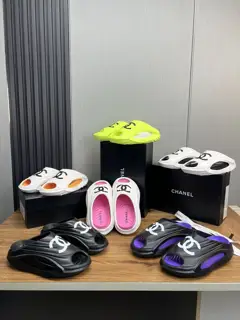 Chanel x Yassia Cocoon Series outdoor fish mouth slippers