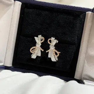 Chaumet bow color-coded earrings
