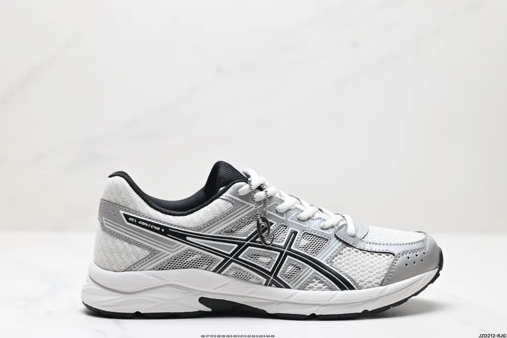 Asics/Asics breathable mesh upper with some synthetic leather material 10118937-103
