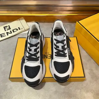 Fendi Flow casual sneakers for men with elastic band