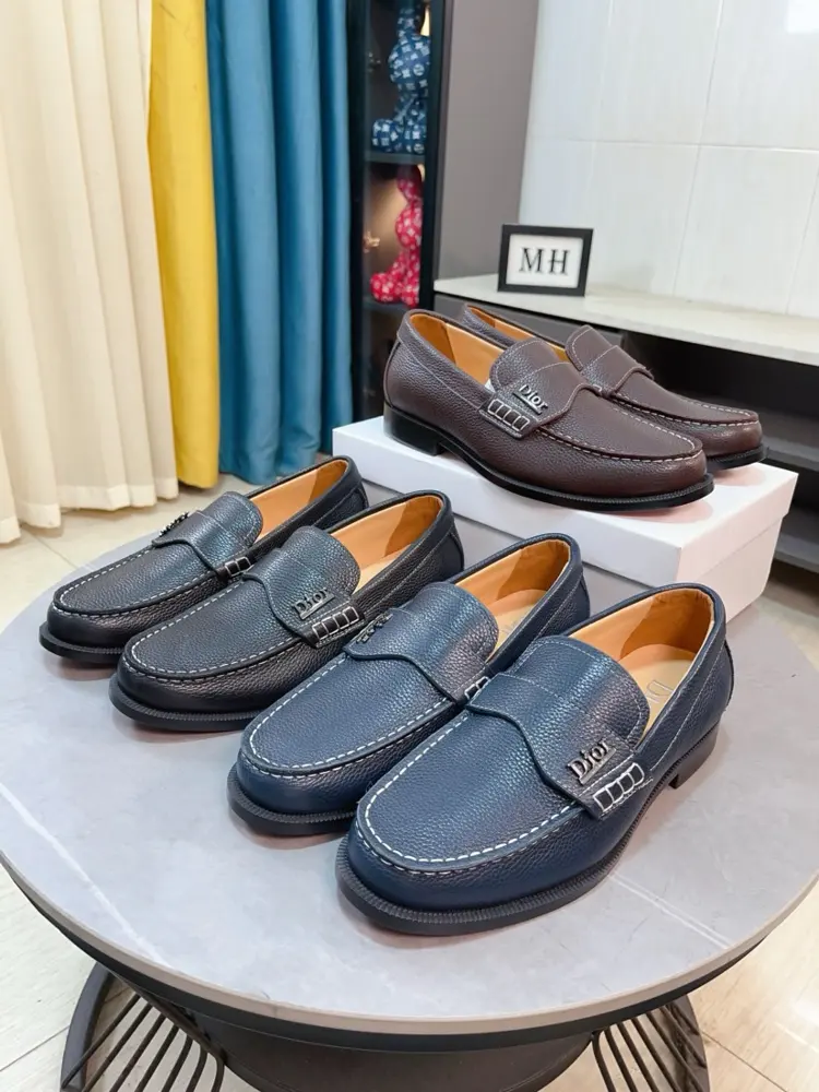 Dior high-end leather shoes