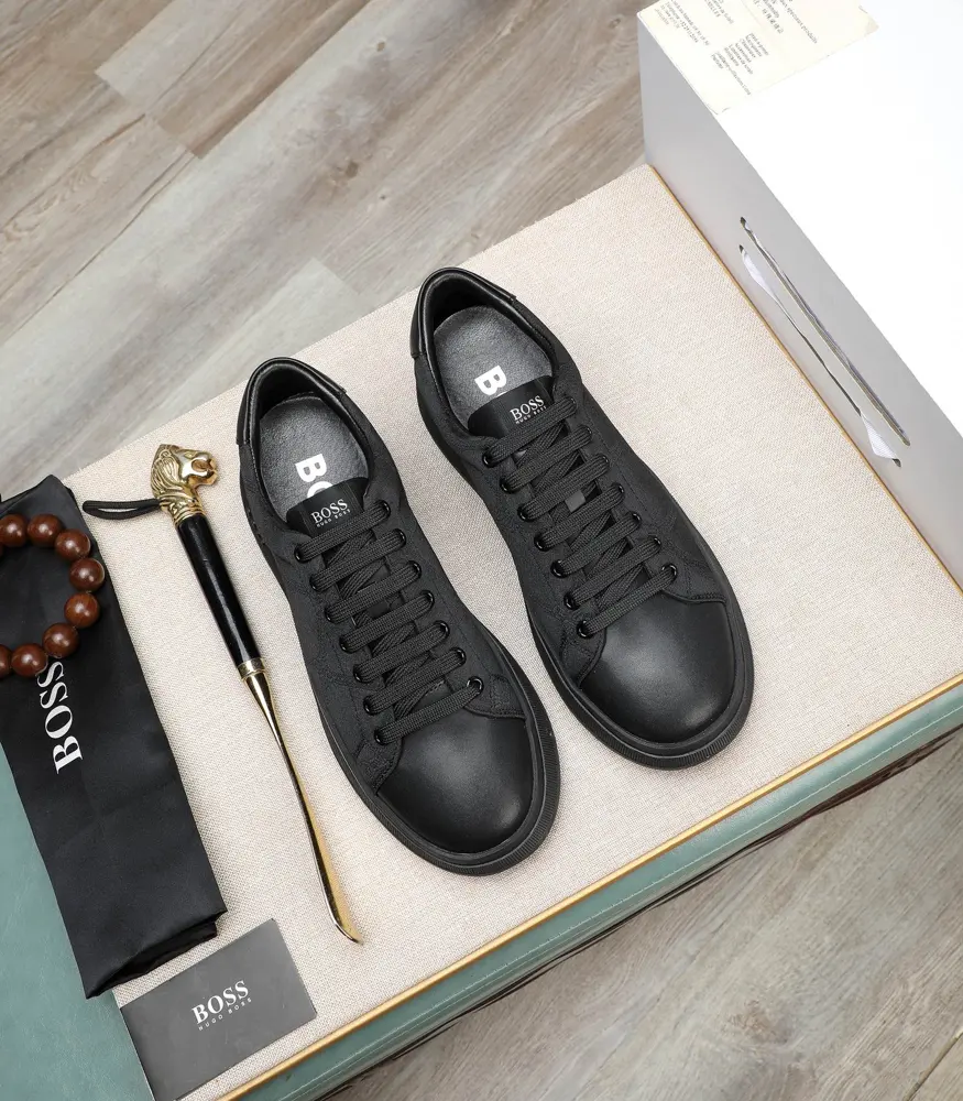 BOSS lace-up men’s shoes classic casual shoes