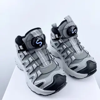Salomon 3D mid-cut series rotating button children’s shoes