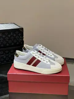 Bally men’s leather casual sneakers