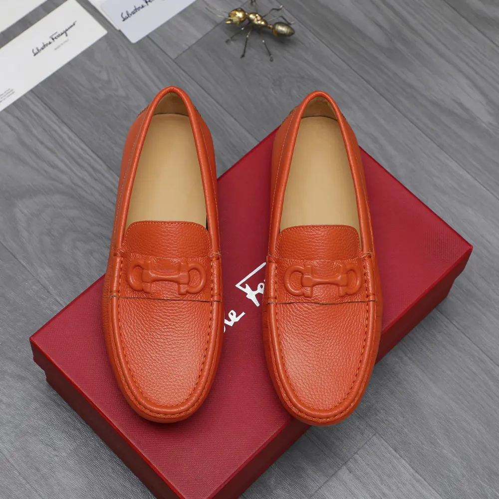 Salvatore Ferragamo business slip-on men’s shoes
