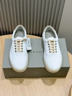 Brunello Cucinelli men’s sports shoes. This pair of flat sports shoes