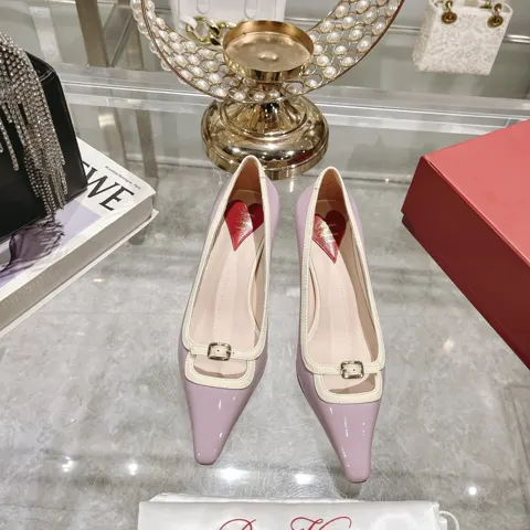 Roger Vivier RV women’s shoes mini high heels single shoes