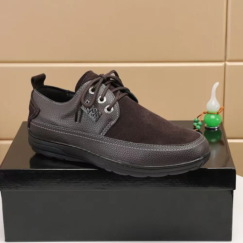 Boss 2024 new leather shoes