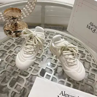 McQueen lace-up casual shoes for couples
