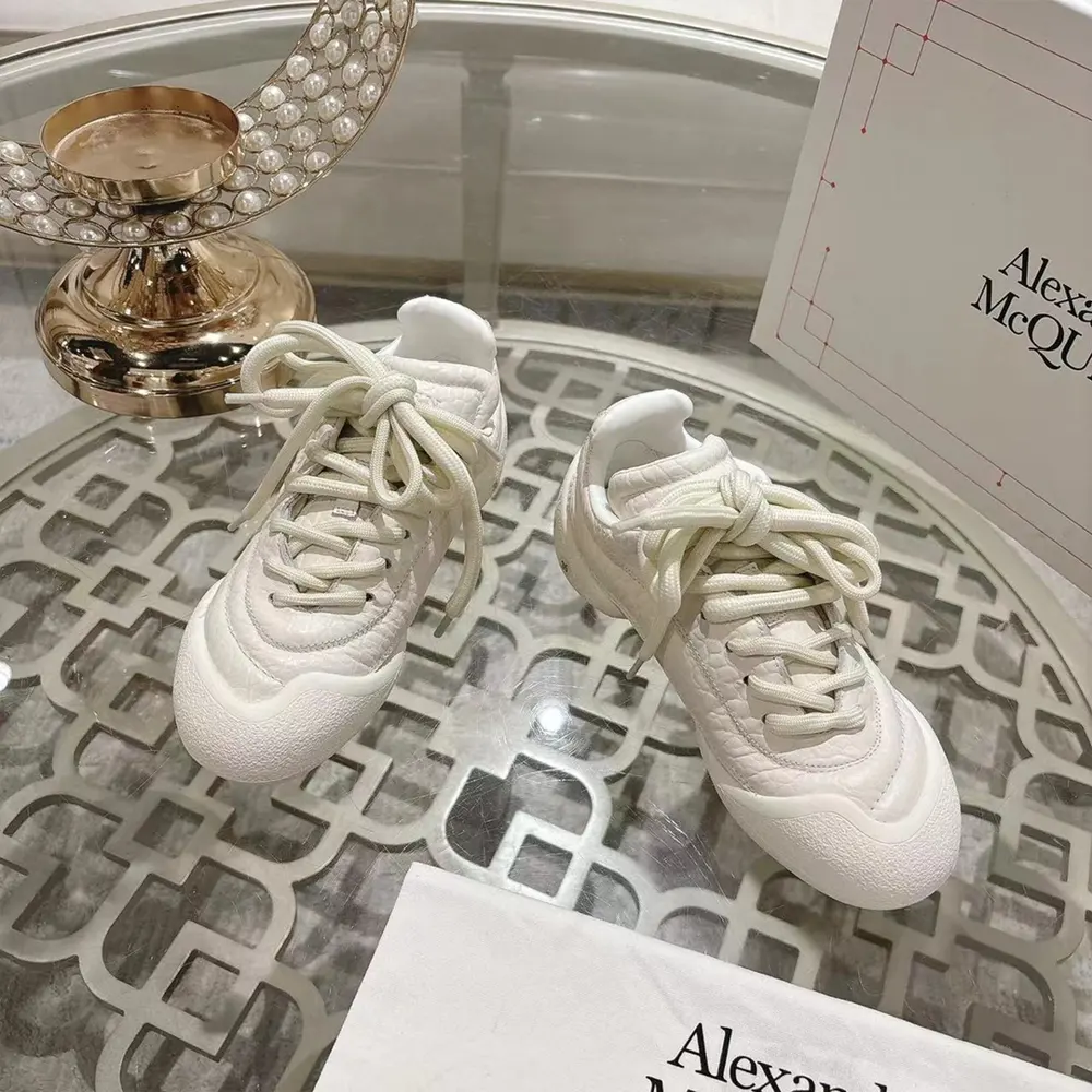 McQueen lace-up casual shoes for couples