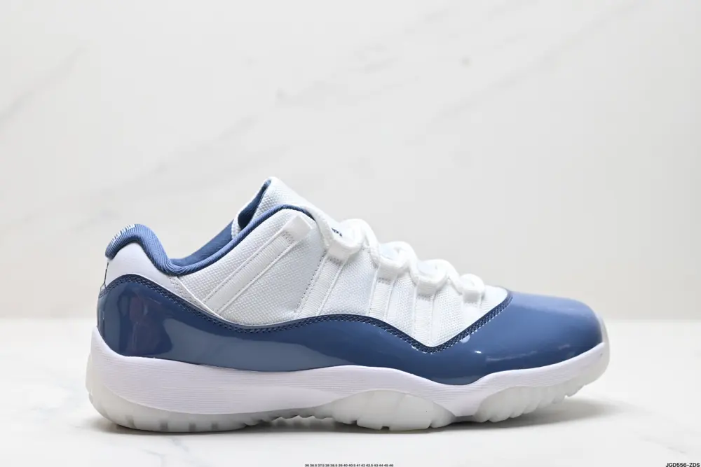 Nike Air Jordan 11 Retro Low “Concord” AJ11 generation Michael Jordan low-top sports AV2187-117