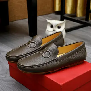 Salvatore Ferragamo Ferragamo popular fashion casual slip-on shoes