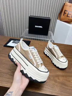 Chanel Biscuit Shoes Casual Sneakers